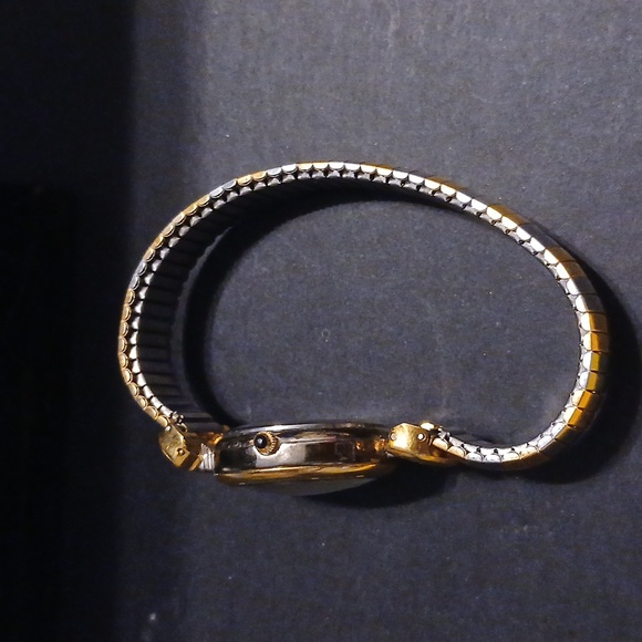 Wrangler moon phase two tone women's wrist watch - Picture 5 of 9